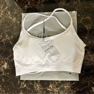 NVGTN White invincible seamless bra